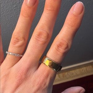 Oura Gen 3 Gold Smart Ring Size 8